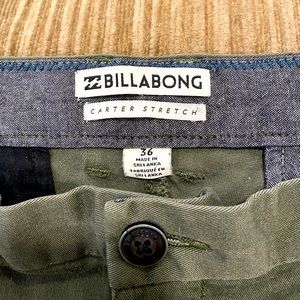 Billabong olive chinos